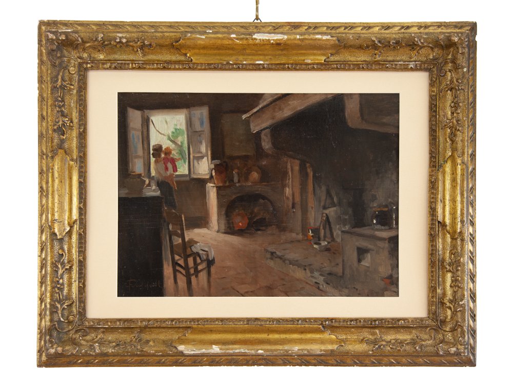 cafiero filippelli: Interno con figure